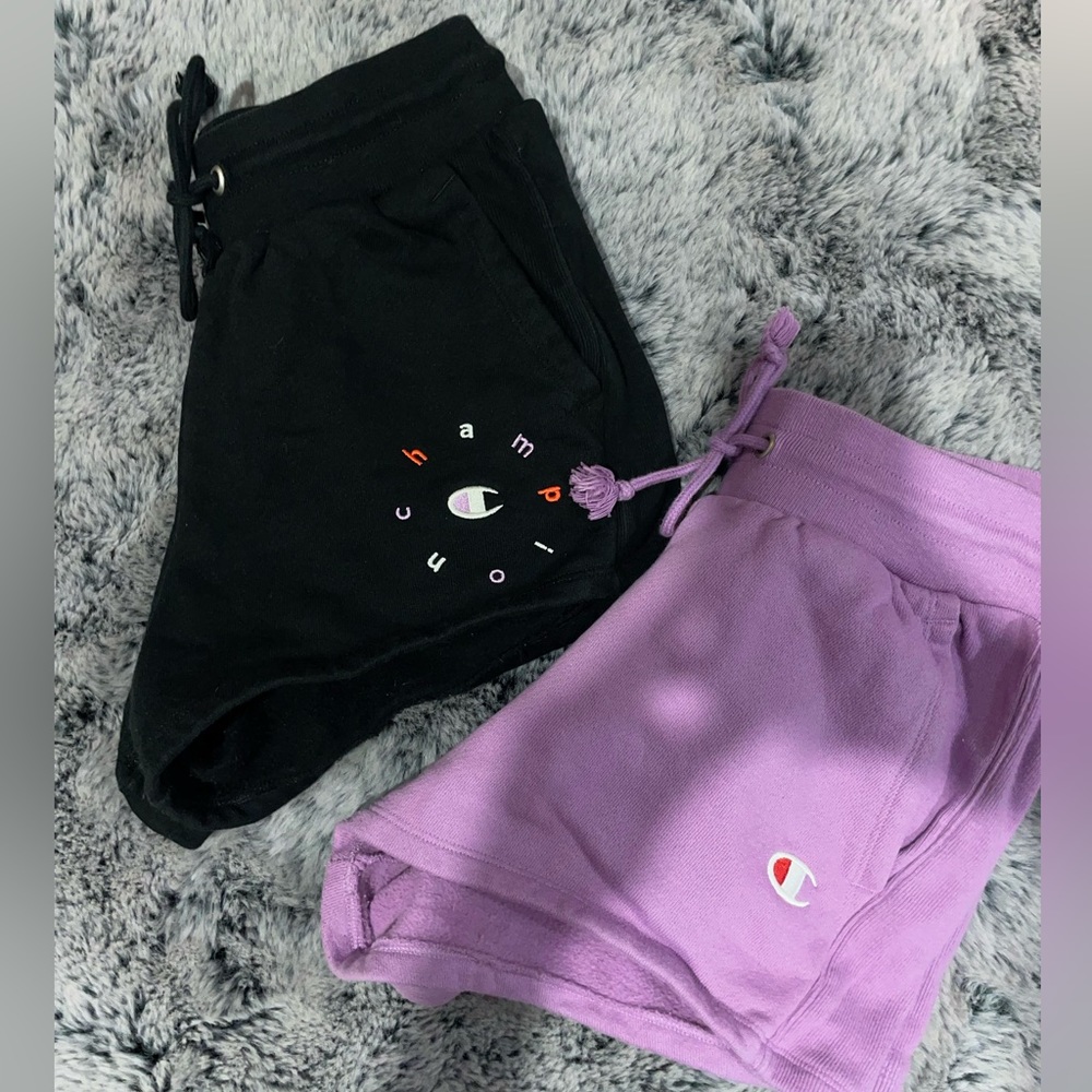Two pairs of woman champion shorts